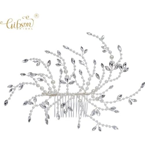 Handmade Hair Combs Hair Accessories Bridal Hairstyle Beauty Headpieces Pearl Wedding Bobby Pins