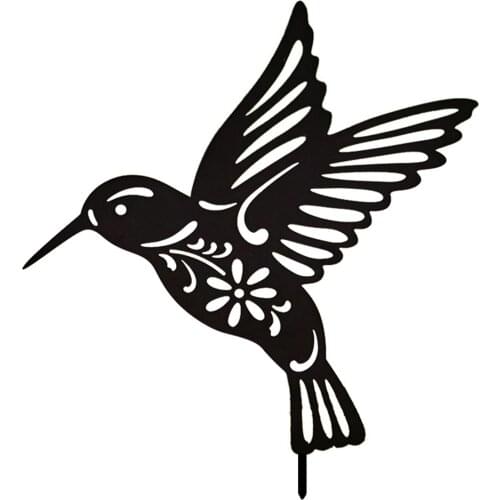 Hummingbird Metal Bird Art Decoration Yard Decor Garden Statues Sculptures Decorated Outdoor Forest Decorative