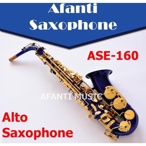 Afanti Music Eb tone / Brass body / Gold finish Alto Saxophone (ASE-160)