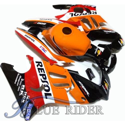 Motorcycle Fairing Kit for HONDA CBR 600 F3 1995 1996 CBR 600F 95 96 aftermarket road racing orange REPSOL CBR600F3