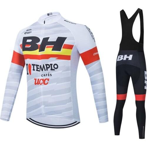 New 2021 BH Team Mens Cycling Long Sleeve Suit Cycling Jersey Mtb Cycling Clothing Bicycle Maillot Ropa Ciclismo Bike Clothes