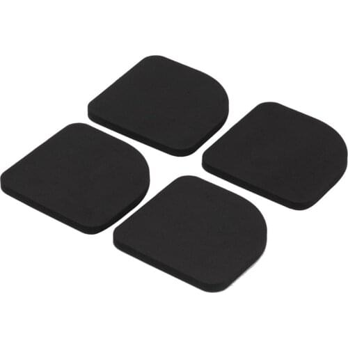 General 4 pcs Washer Shock Slip Mats Reducing Refrigerator Anti-vibration Noise Pad Washing Machine Shock Proof Mat