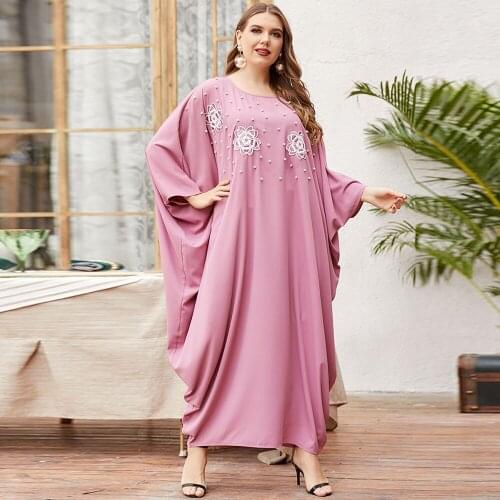 Ramadan Eid Mubarak Abaya Dubai Turkey Islam Muslim Hijab Long Dress Robe Longue Femme Kaftan Abaya Womens Vestidos F2819