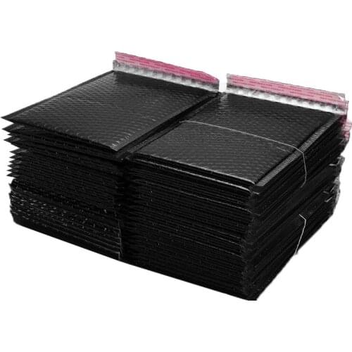 Different Specifications Mailers Padded Shipping Envelope Bubble Mailing Bag Gold Plating Paper Bubble Envelopes Bags 180*230mm