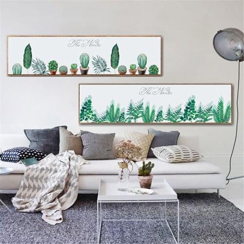Cactus Potted Plants Modern Poster Canvas Print Painting Wall Art Living Room Home Decoration