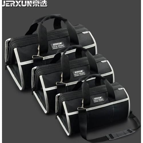 Portable Hand Tool Bag Electrician Profession Oxford Cloth Hardware Multifunction Tool Bag Bricolage Outil Tools Packaging DB60G