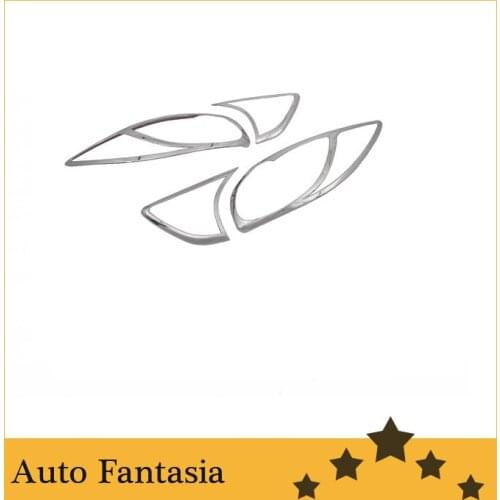 Exterior Accessories Plastic Chrome Trim, Chrome Tail Light Cover - for Mazda CX-5 2013 up -Free Shipping