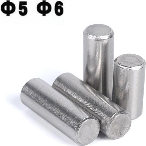 M5X8/10/12/14/16/18/20/22/25/28/30/35/40/45/50 GB119 SUS304 Stainless Steel Dowel Pis Cylinder Pin Fixed Location Paralled Pin