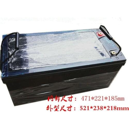 12V 24V 36V 48V 100Ah 200Ah Big Box Customize Battery Pack Box for Build Battery Pack Black Box with Handle Empty Box