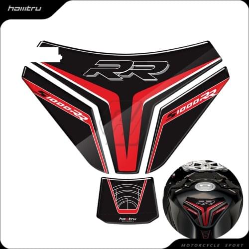 3D Resin Tank Pad Protector Fits for BMW S1000RR 2015 2016 2017 2018