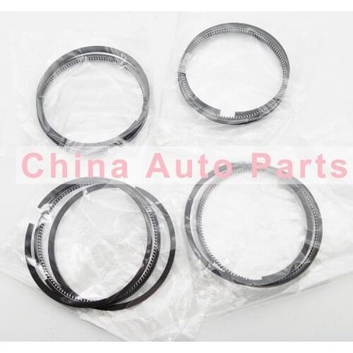 4 sets piston ring 123900-22080 for YM 4D106 S4D106 4TNE106 4TNE106T Engine