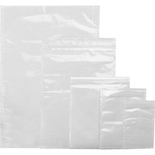 500pcs/Carton 240*340mm Courier Invoice Packaging Logistics Bag Adhesive-backed Transparent Plastic Bag with Long Side Opening