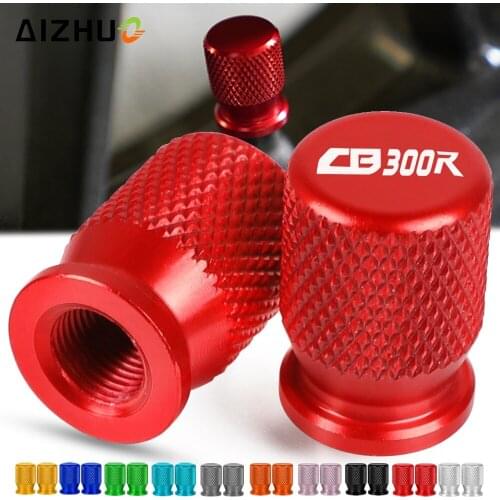 Motorcycle CB 300 R CNC Aluminum Tire Valve Wheel Tyre Air Port Cover Cap FOR HONDA CB300R CB300 R CB 300R 2014-2019 2018 2017