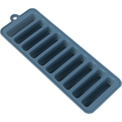 10 Cavity Ice Cube Mold DIY Homemade Dessert Silicone Easy Release Long Ice Stick Tray Ice Tray Maker