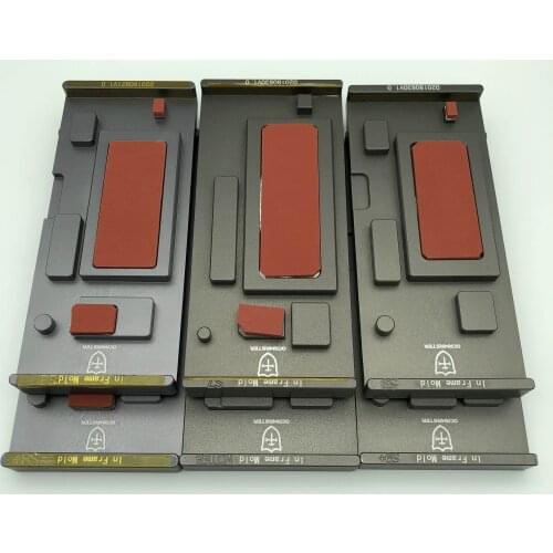 OCA Master In frame mold for Samsung Note 10 s7 edge s8 S9 S10 Plus Note 8 inframe laminating mould with middle frame lcd repair
