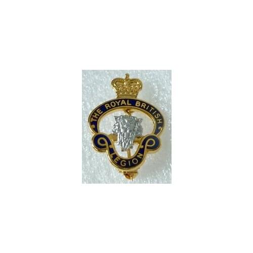 THE ROYAL Pin Badge cheap custom gold silver pin badges low price customized metal royal coins badges