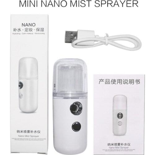 Mini Nano facial spray usb moisturizing instruments moisturizing spray tools facial humidifier portable beauty instruments