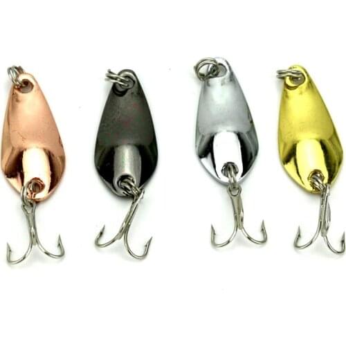 Sample 28pcs Fishing Spoon Lures 3.5cm 3.7g 8#hooks spinner Hard Bait/Spoons/ metal Fishing Lure fly fishing