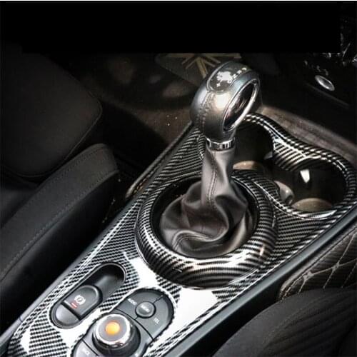 Suitable for BMW mini countryman F60 Central Control Multimedia Gears Cup trough Decorative shell Modified stickers