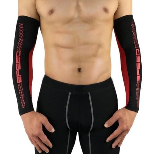 1 Pair Breathable Arm Sleeves Sports Riding Cycling Arm Warmers Sleeves Cover UV Protection Resistant Lycra Ice Sleeves