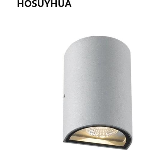 1PCS Modern Minimalist Geometry Up and Down Double Head Wall Light Indoor Decoration Lamp Bedside Room Bedroom Hotel Lighting