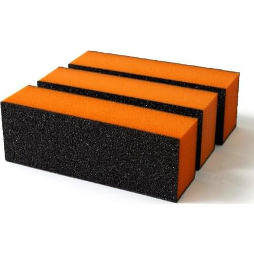 3x 3Ways Manicure Care Styling Tools Nail Art Acrylic Polish Varnish Sanding Sand Block Nail Files Care Necessary