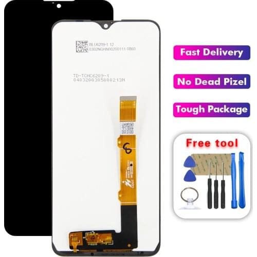 6.22" For Alcatel 1S 2020 OT5028 5028 5028Y 5028A 5028D LCD Display Touch Screen Digitizer Glass Assembly