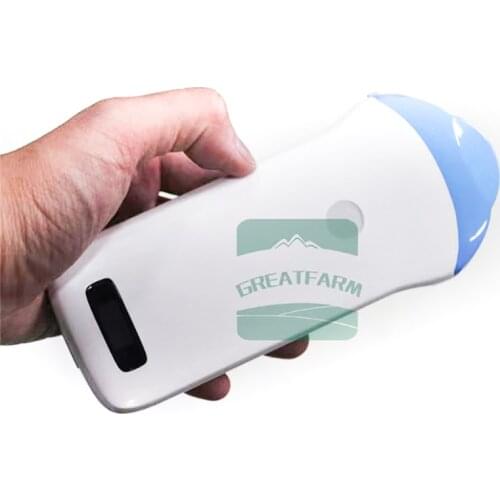 DOG Wireless Veterinary Sonar Scanner Portable Pregnancy Test Dog Cat Pets Handheld Pregnancy Machine Micro Convex Probe 2021
