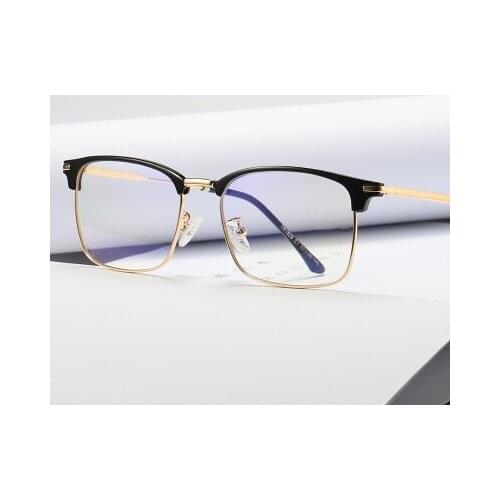 COOLSIR TR90 Frame Square Anti Blue Light Blocking Glasses Led Reading Radiation-resistant Computer Glasses Gaming Eyewear