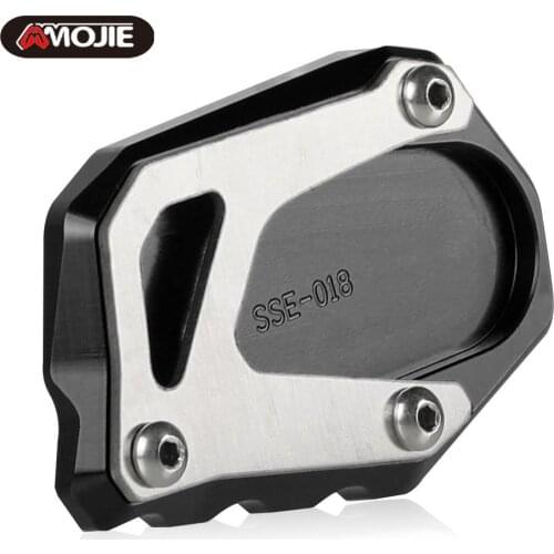 For SUZUKI V-STROM 1050/XT VSTROM 1050 2020-2021 Motorcycle CNC Foot Side Stand Pad Plate Kickstand Enlarger Support Extension