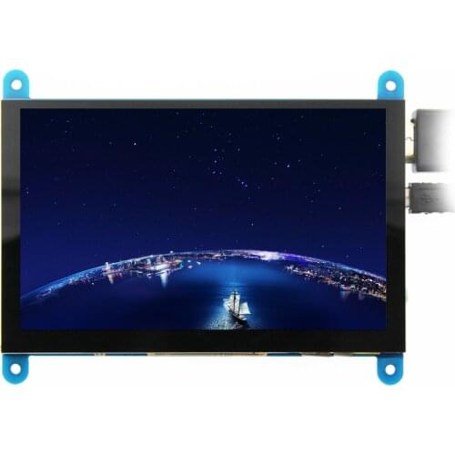 Elecrow 5 inch Touchscreen Portable Monitor Capacitive Touch Pen Screen LCD Displays Raspberry Pi 4 Display HDMI 800 x 480