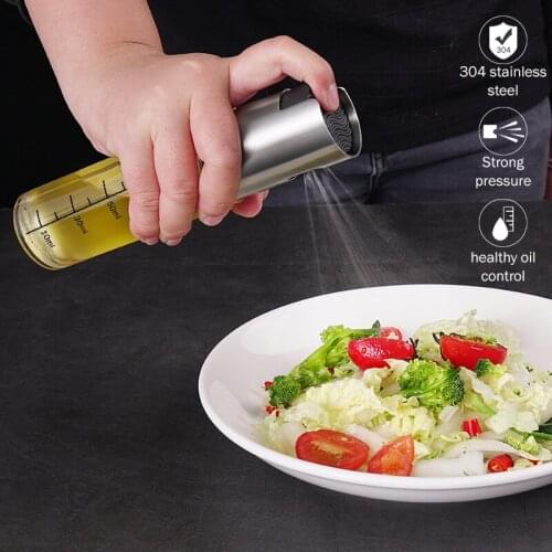 BBQ Baking Olive Oil Spray Bottle Oil Vinegar Spray Bottles Water Pump Gravy Boats Grill Sprayer Kitchen Tool Kitchenware