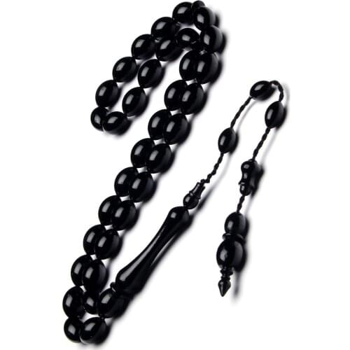 Islamic Tasbih Muslim Rosary Beads 33 Prayer Rosary For Men Bracelet For Men Accessory amber oltu amber stone Handmade Turkey