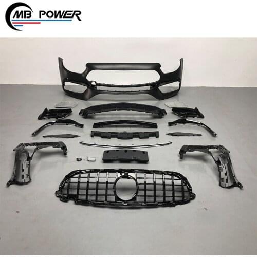 2021 NEW E class W213 E63 bodykit for W213 E63 automotive body parts with car bumpers front rear grille and muffler tips