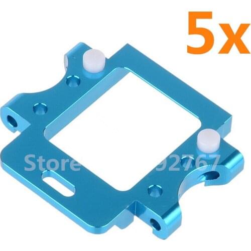 Wholesale 5P/Lot HSP 102061 02021 Aluminum Rear Gear Box Mount for 1/10 RC Model Car Upgrade Parts CNC 94102 SONIC