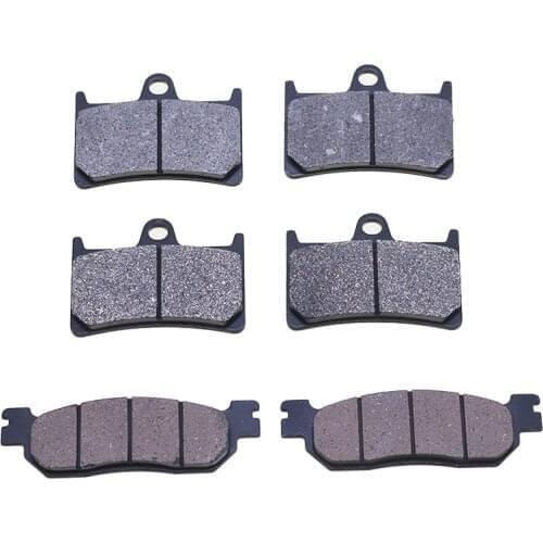 MOTORCYCLE FRONT REAR BRAKE PADS FOR YAMAHA YZF 1000 R1 YZFR1 YZF-R1 2002-2003, YZF 600 R6 YZFR6 YZF-R6 1999-2002 2000 2001