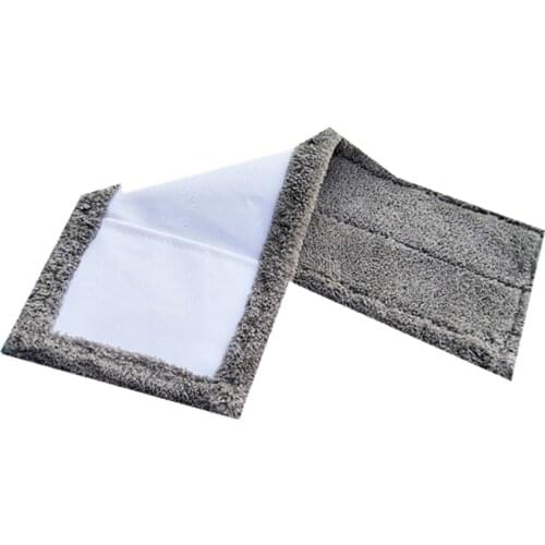 3pcs 43*15cm Mop Head Cloth Super absorbent coral Microfiber fleececover Mop Replace Cloth Household Cleaning