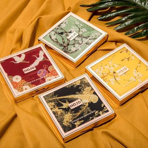 HOJO Eyeshadow Makeup Beauty 9 Colors Lasting Matte Eye Shadow Glitter Palette Baked Shimmer Nude 2021