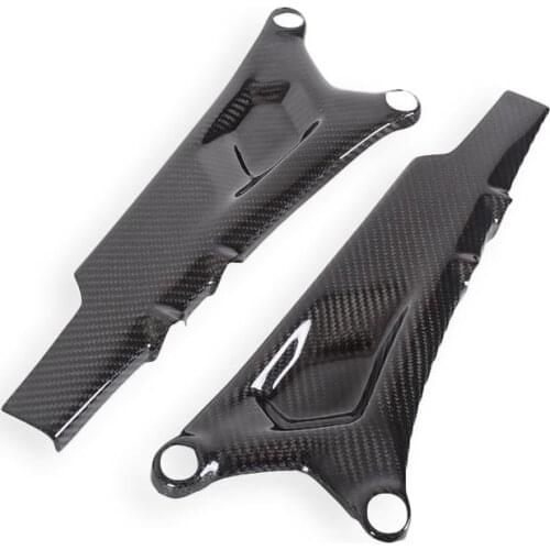 Carbon Fiber Motorcycle Subframe Covers Panels Fairings 100% Twill Weave For Honda CBR1000RR 2017 2018 2019