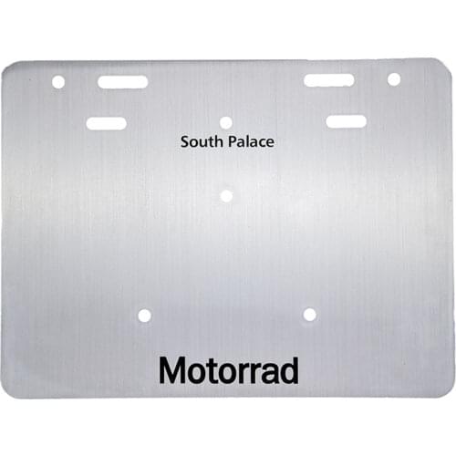 Bike GP FOR BMW C650GT R1200GS LC R1250GS ADV GSA adventure License plate holder Aluminum oxidation