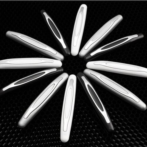 4 pcs Car Clear Anti Scratch Protective Door Bumper Strip Car Door Edge Guard Scratch Protector Anti-collision Strip Stickers