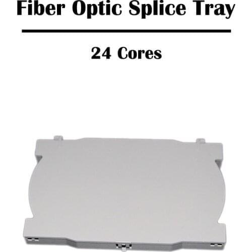 5 Pieces/lot Optic Splice Tray 12 Cores/24 Cores Grey FTTH Ethernet Networking Fusion In Distribution Closure Cassette