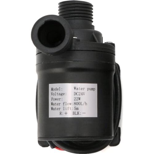 800L/H 5m DC 12V 24V Solar Brushless Motor Water Circulation Water Pump
