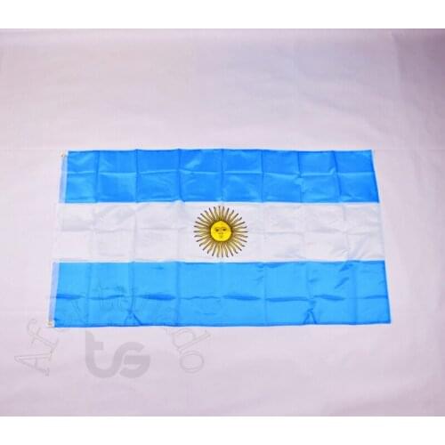 Argentina Argentine 90*150cm flag Banner 3x5 Foot Hanging National flag for meet,Parade,party.Hanging,decoration