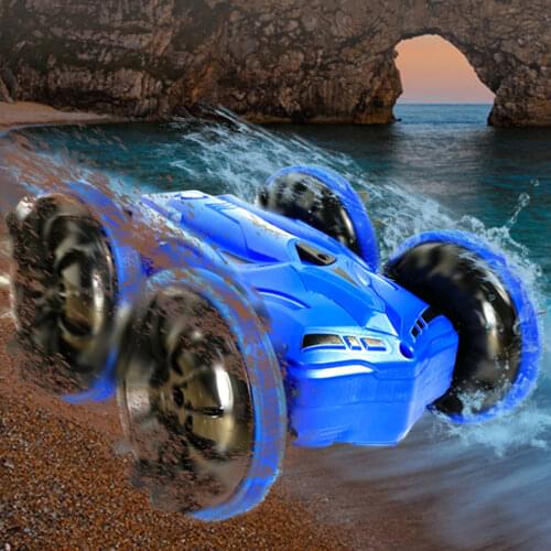 Remote Control Car Rc Car Amphibious Stunt Car Drift Car Rc Stunt Car 2.4 Ghz 4Wd Remote Control Boata Wterproof Rc Monster