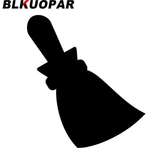 BLKUOPAR for Clean Broom Brush Car Stickers Vinyl Waterproof Decals Occlusion Scratch Helmet Skateboard Decor Car Door Protector