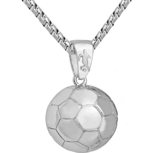 Soccer Necklace Jewelry Soccer charm necklace Gift for Player Cheerleader and Team