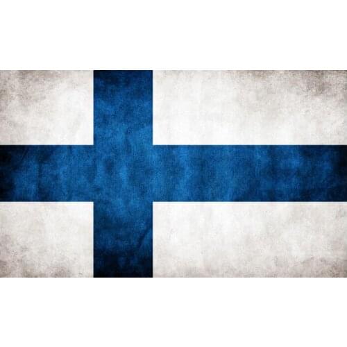 KAFNIK,Custom finland do the old Flag Retro National Flag 14*21cm/30*45cm/60*90cm(2*3ft)/90*150cm for home Decorative