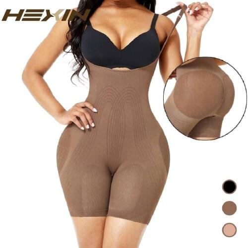 HEXIN Full Body Shaper Fajas Colombianas Shapewear Waist Trainer Women Abdomen Shapers Tummy Control Seamless Briefer Corset