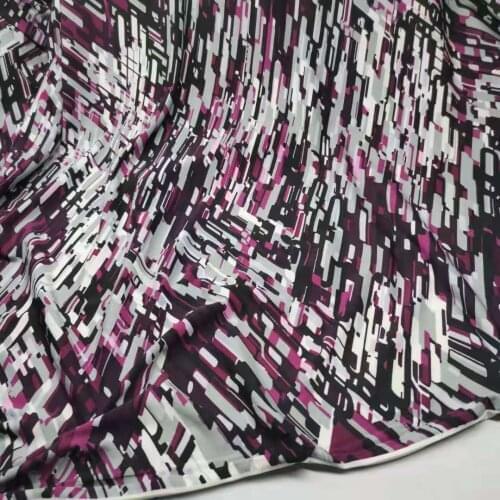 Swimsuit Lycra Stretchy Fabric 4 Side Stretch Milk Silk Spandex Knitted Fabric DIY Sewing Women T-Shirt Pants Lycra Fabric